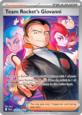Team Rocket's Giovanni (Destined Rivals 238/182)